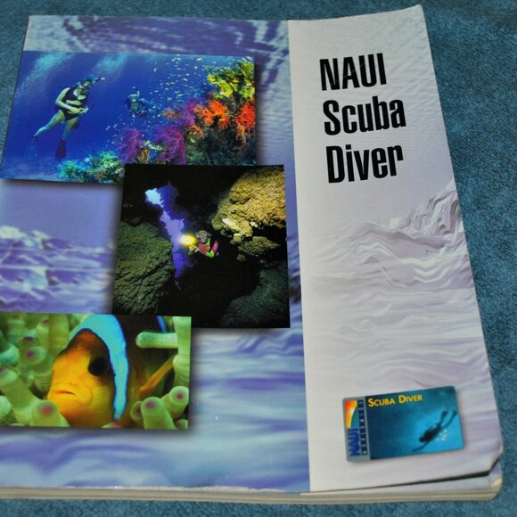 NAUI Scuba Diver Used Book - Picture 1 of 3